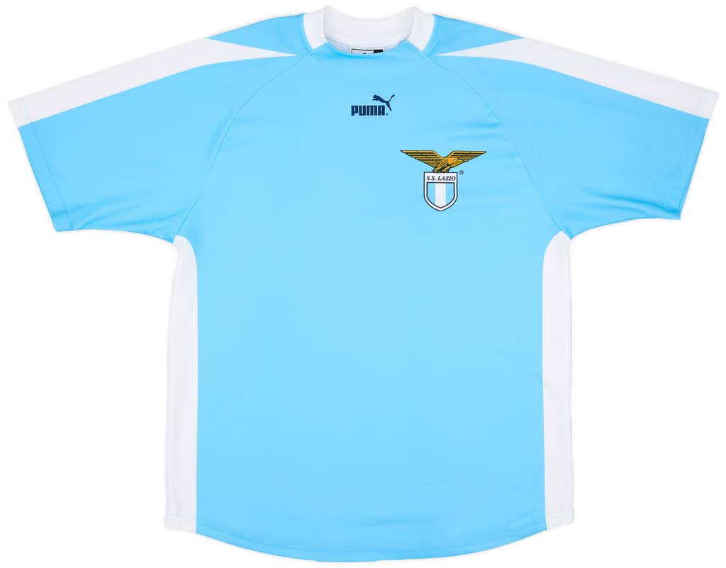 2003-04 Lazio 'Signed' Basic Home Shirt - 8/10 - (L)