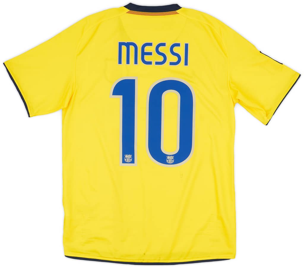 2008-10 Barcelona Away Shirt Messi #10 - 8/10 - (S)