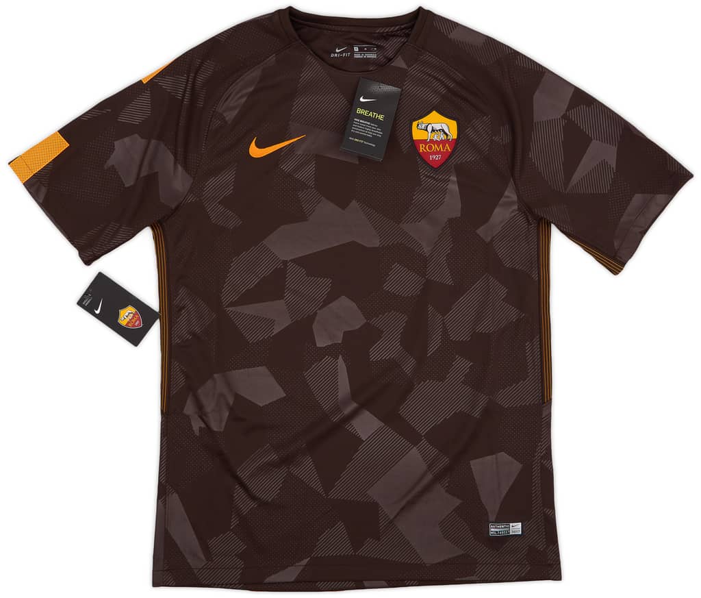 2017-18 Roma Third Shirt Dzeko #9 (M)