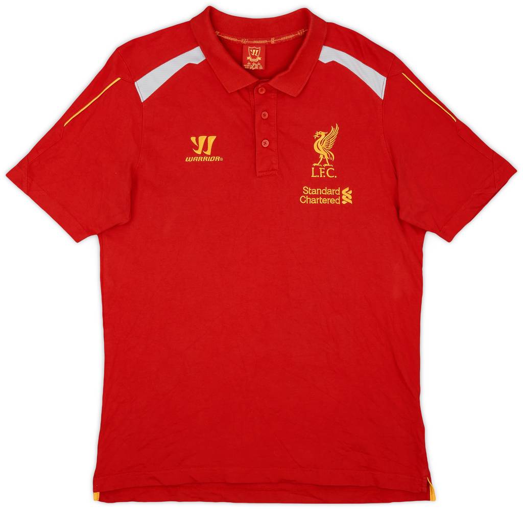 2013-14 Liverpool Warrior Polo Shirt - 9/10 - (L)