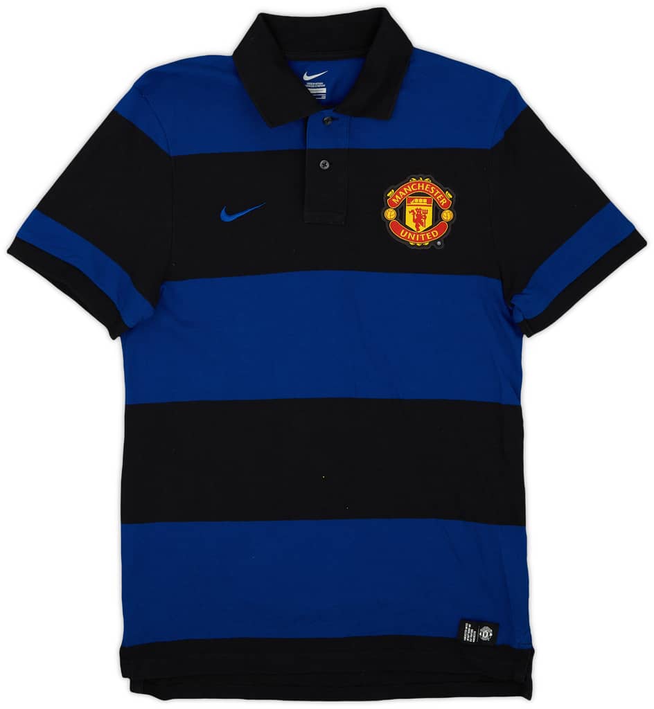2011-12 Manchester United Nike Polo Shirt - 8/10 - (S)