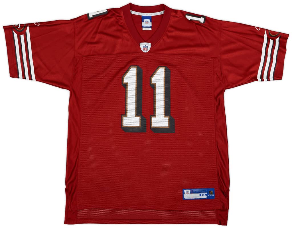 2005-06 San Francisco 49ers A.Smith #11 Reebok On Field Home Jersey - 9/10 - (XL)