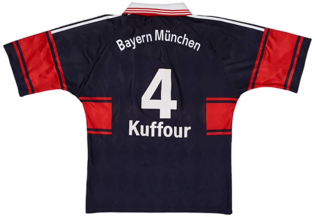 1997-99 Bayern Munich Home Shirt Kuffour #4 - 5/10 - (M)