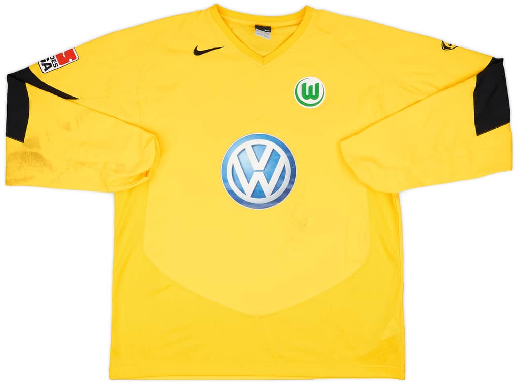 2004-05 Wolfsburg Match Issue Third L/S Shirt Franz #33