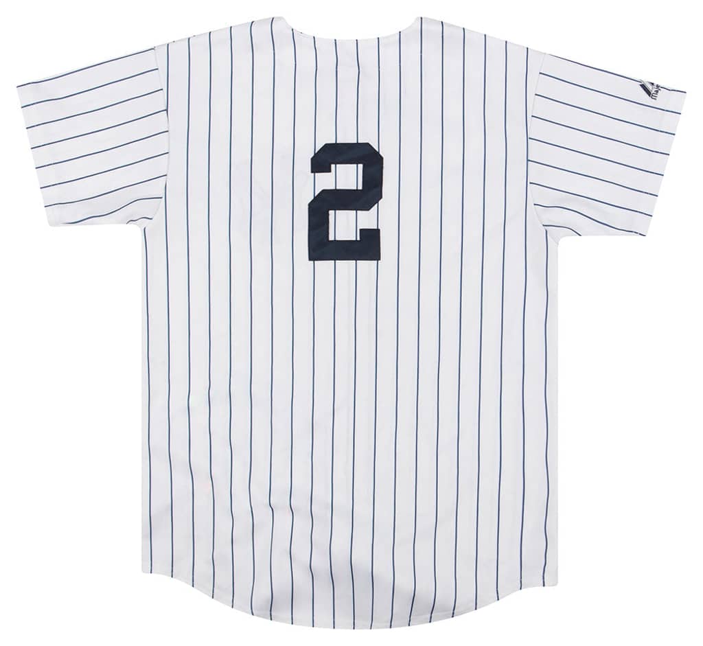 2009-14 New York Yankees Jeter #2 Majestic Jersey (Home) Y