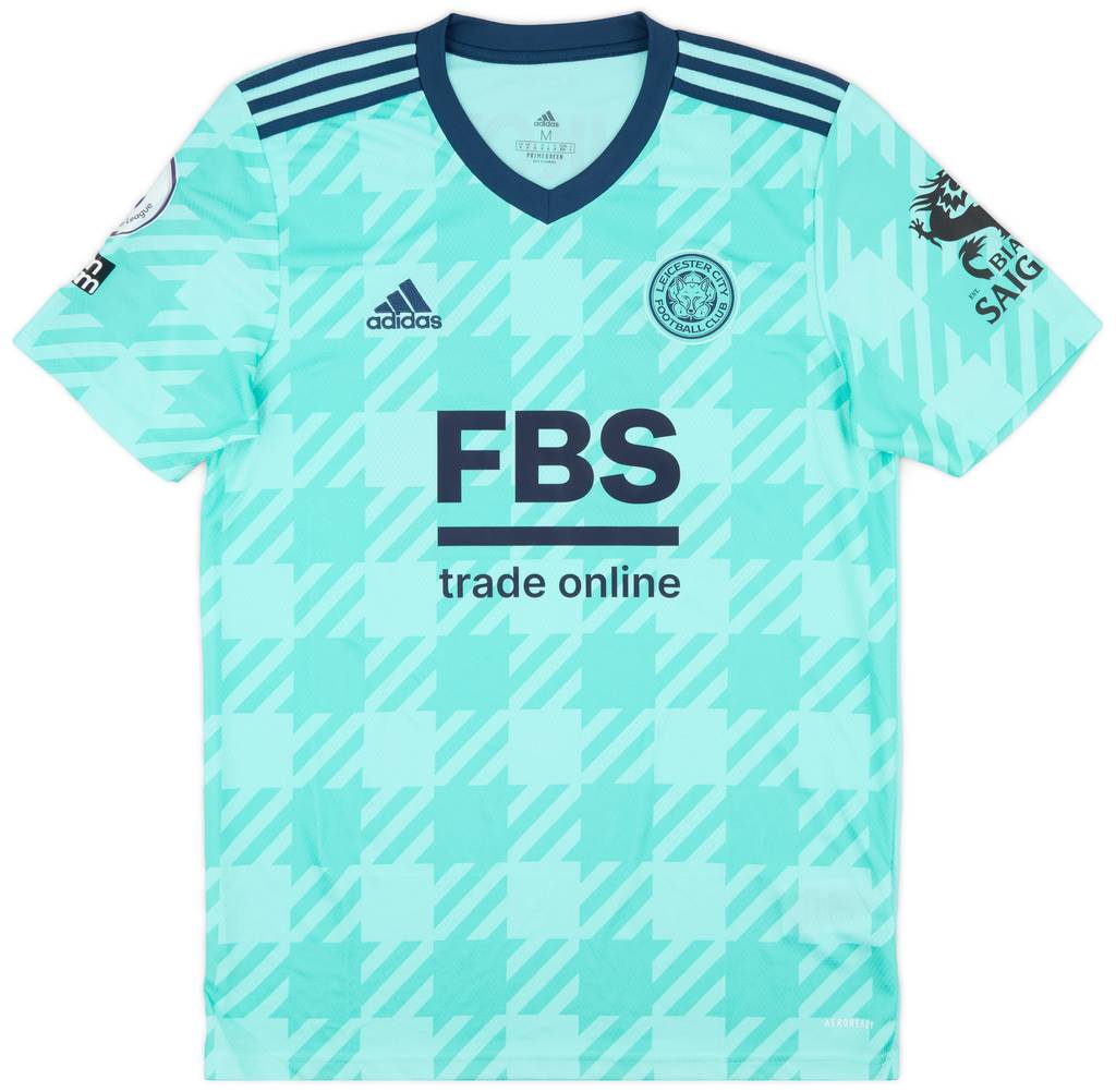 2021-22 Leicester Match Issue Away Shirt Benkovic #34