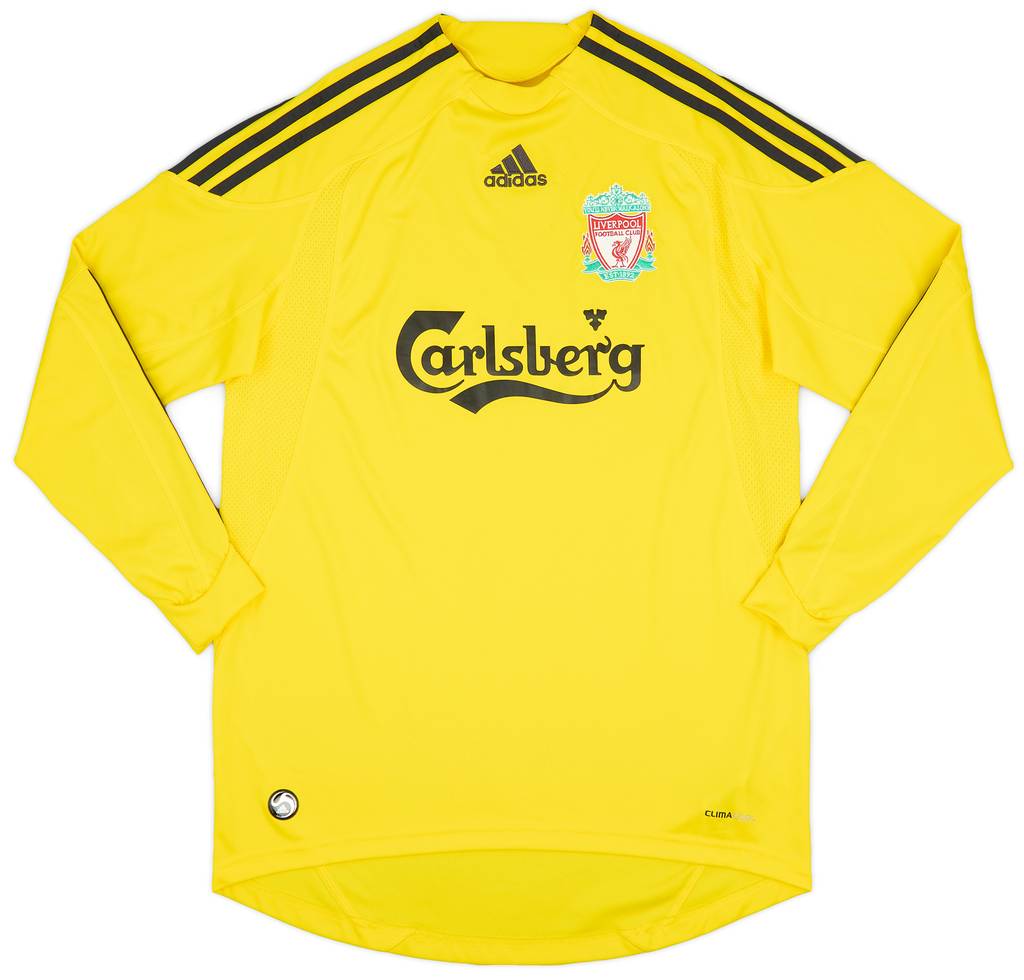2009-10 Liverpool GK Shirt - 8/10 - (S)