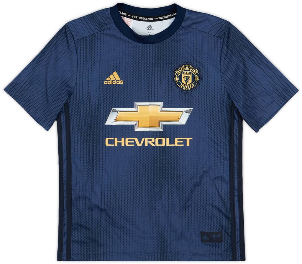 2018-19 Manchester United Third Shirt - 9/10 - (M.Boys)