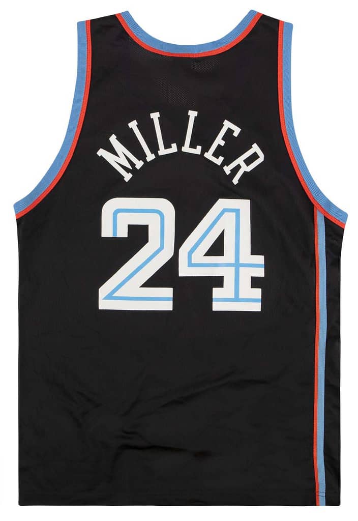 1999-02 Cleveland Cavaliers Miller #24 Champion Jersey (Away) M
