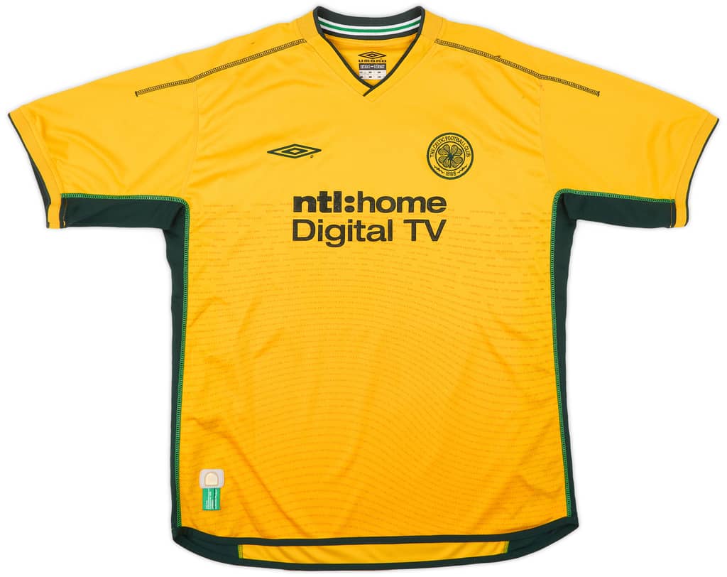 2002-03 Celtic Away Shirt Hartson #10 - 6/10 - (XL)