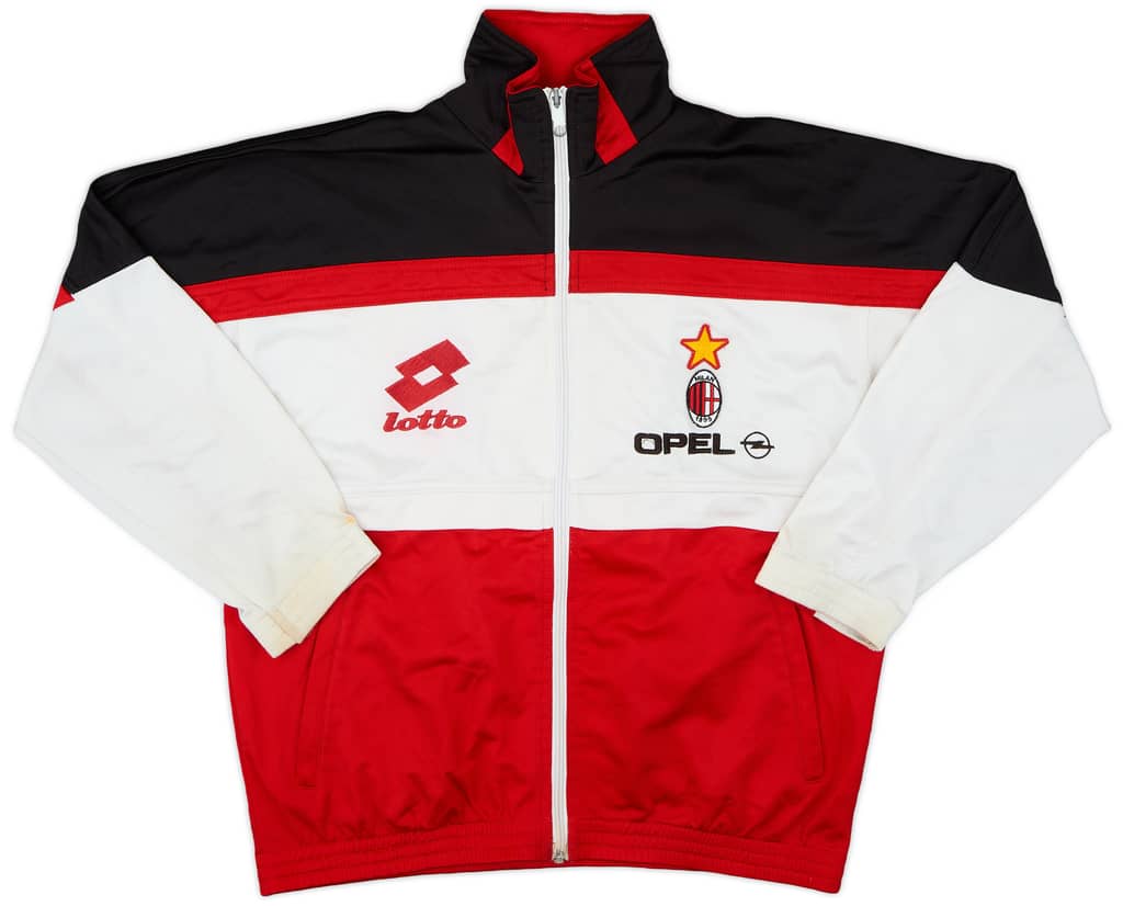 1996-97 AC Milan Lotto Track Jacket - 5/10 - (M)