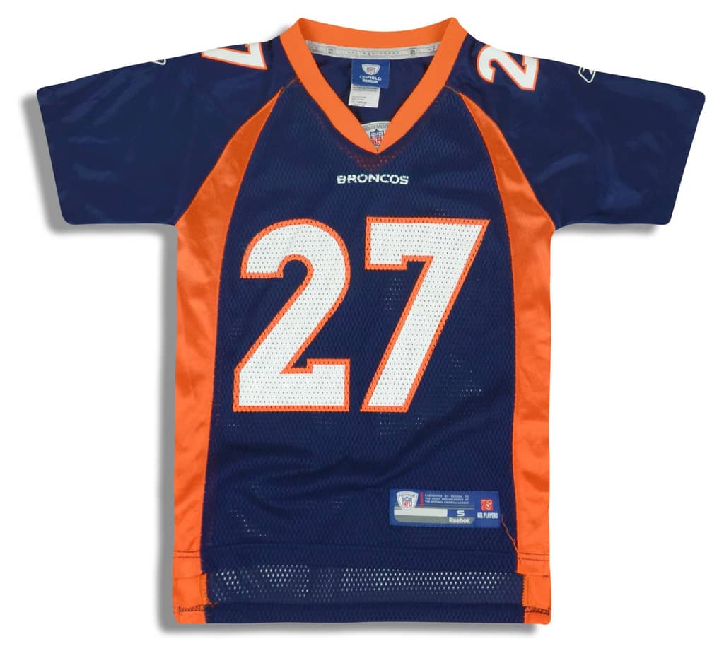 2009-11 Denver Broncos Moreno #27 Reebok On Field Jersey (Home) Y