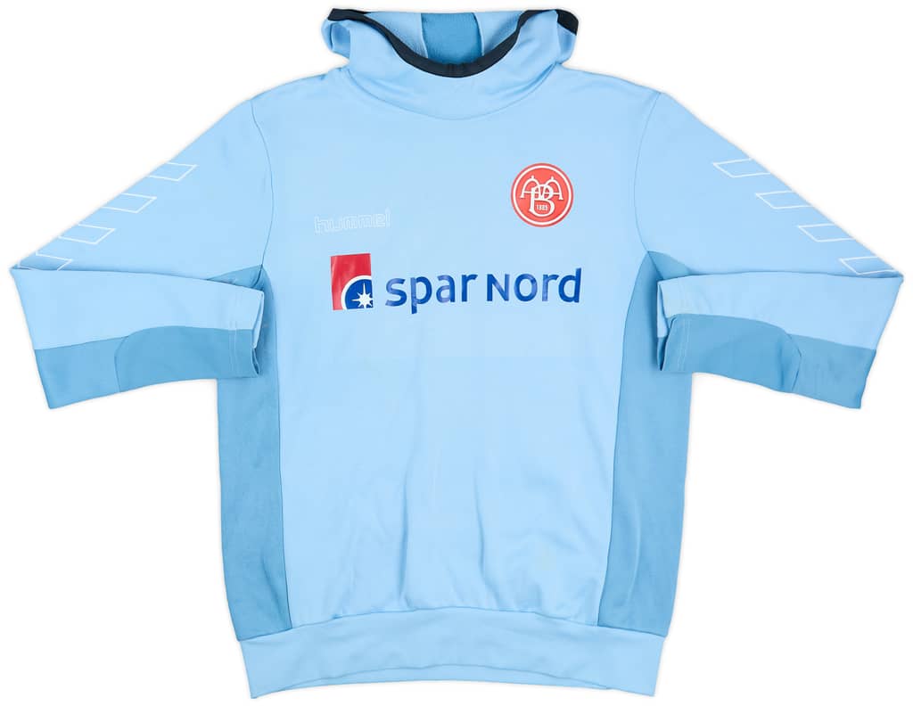 2016-17 Aalborg Hummel Hooded Sweat Top - 6/10 - (L)