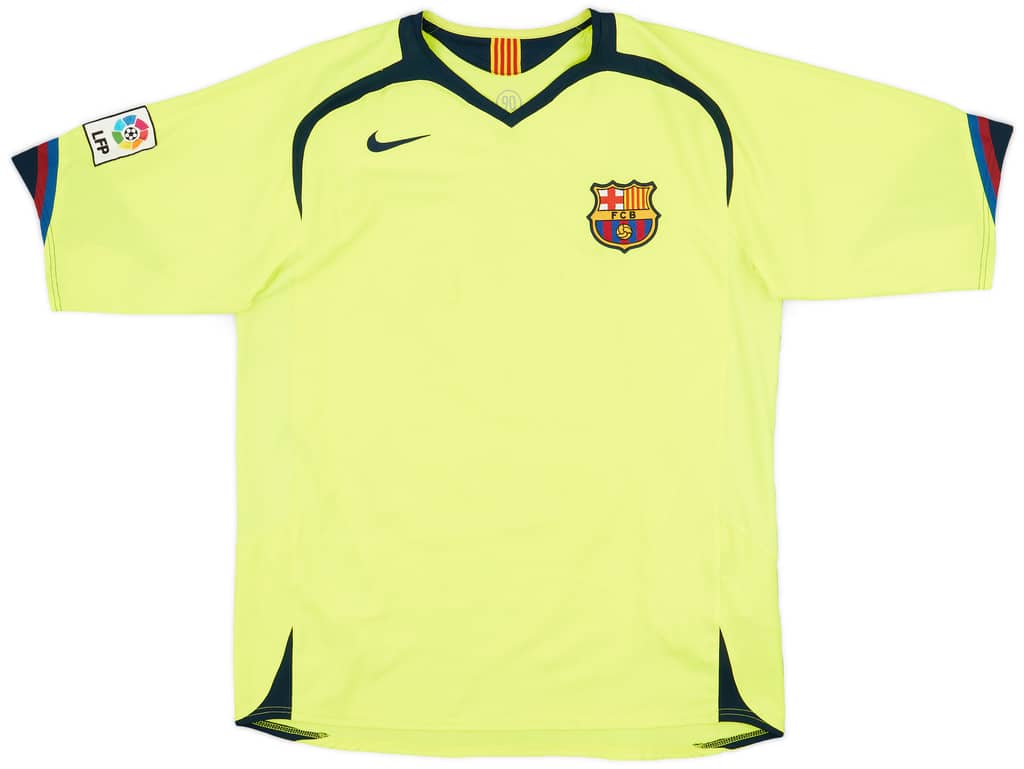 2005-06 Barcelona Away Shirt Messi #30 - 5/10 - (L)