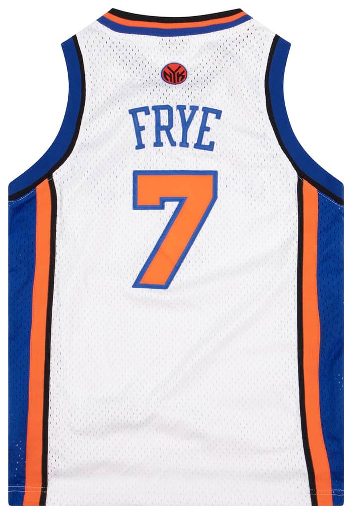 2006-07 New York Knicks Frye #7 adidas Swingman Jersey (Home) Y