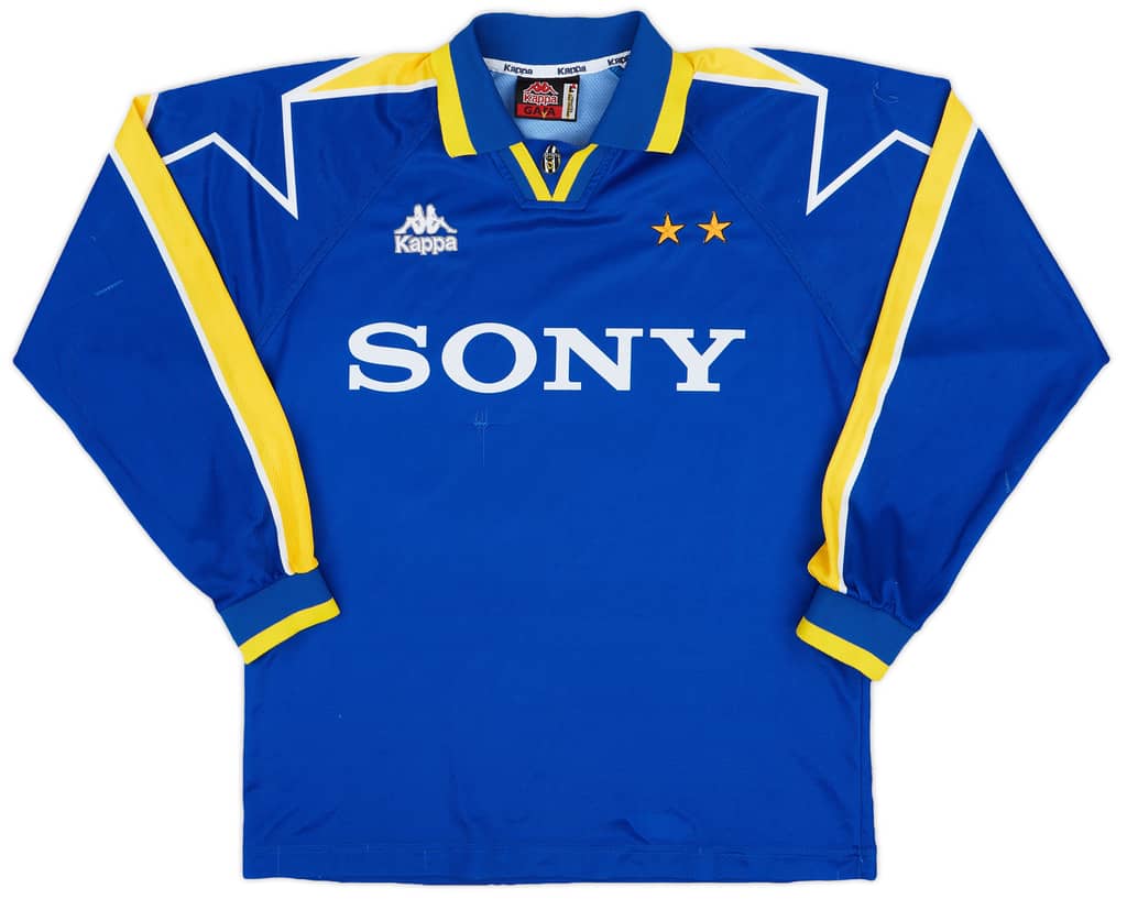 1996-97 Juventus Away L/S Shirt - 6/10 - (L)