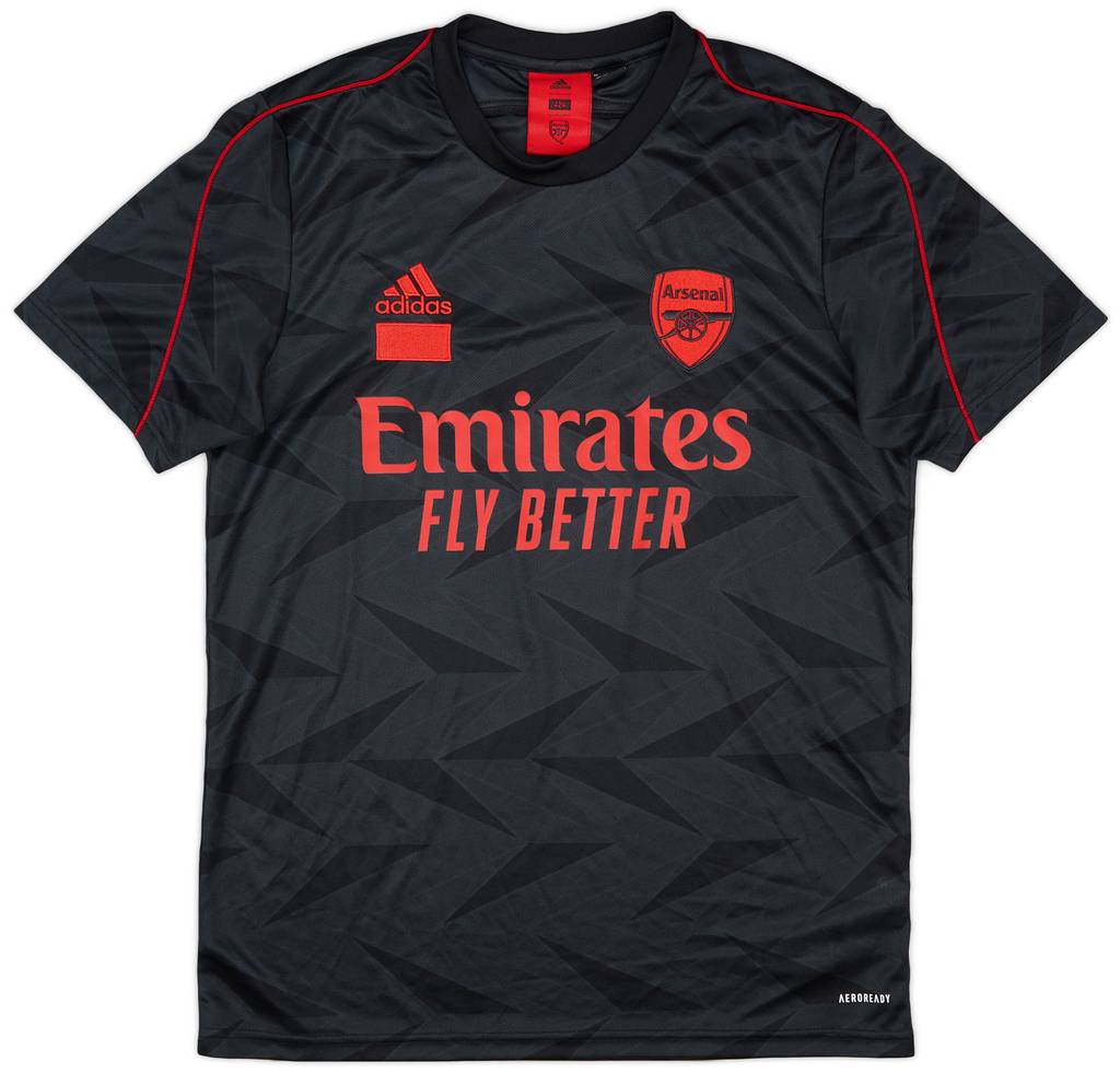 2020-21 Arsenal x 424 Player Issue Pre-Match Shirt - 8/10 - (M)