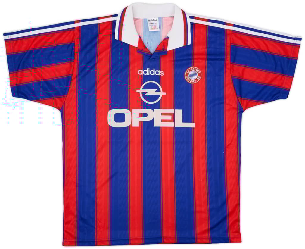 1995-97 Bayern Munich Home Shirt Klinsmann #18 - 6/10 - (L)
