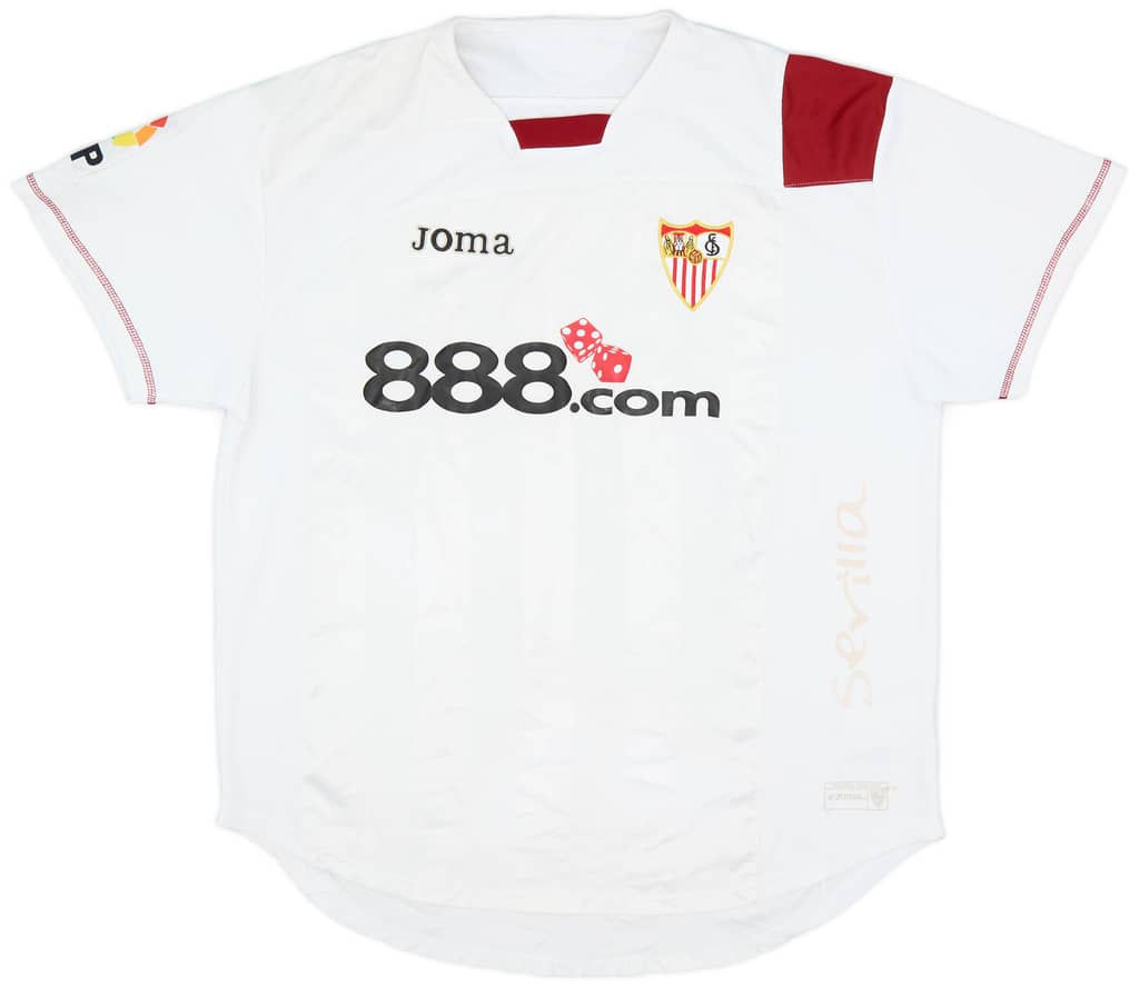 2007-08 Sevilla Home Shirt - 6/10 - (XL)