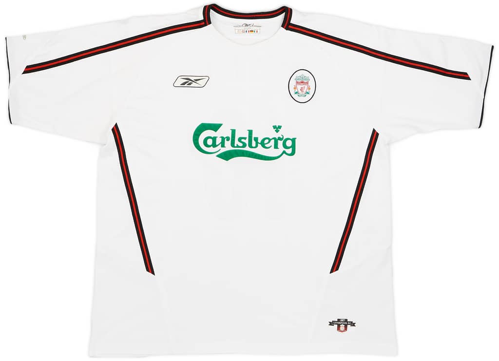 2003-04 Liverpool Away Shirt Owen #10 - 8/10 - (XL)