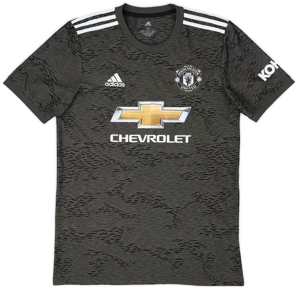 2020-21 Manchester United Away Shirt Van De Beek #34 - 9/10 - (M)