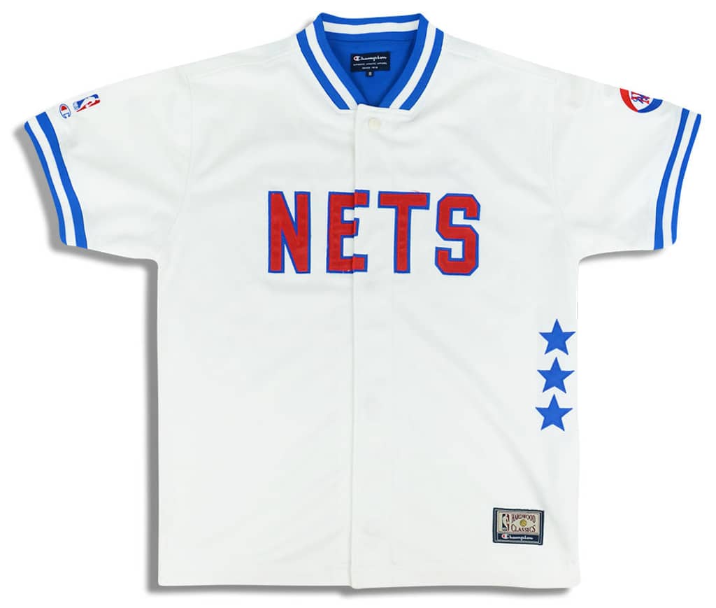 1973-76 New York Nets Erving Champion Hardwood Classics Shooting Shirt S