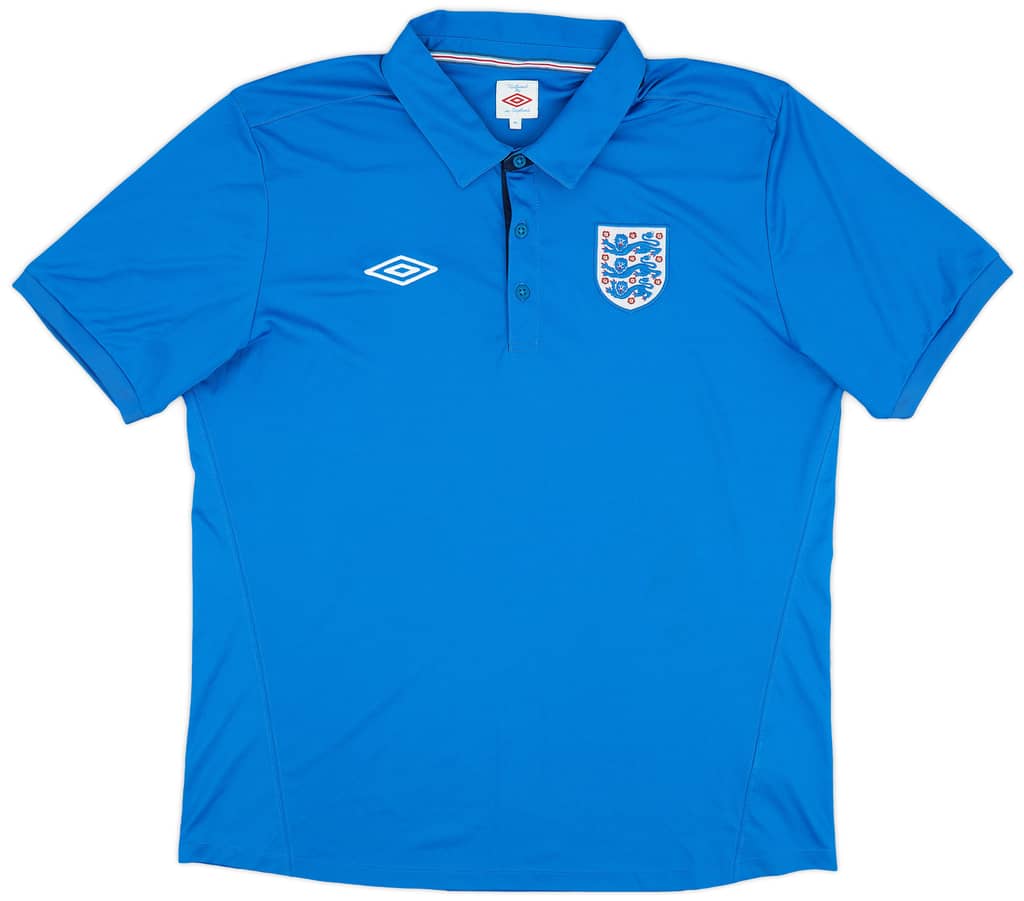 2010-11 England Umbro Training Polo Shirt - 9/10 - (XL)