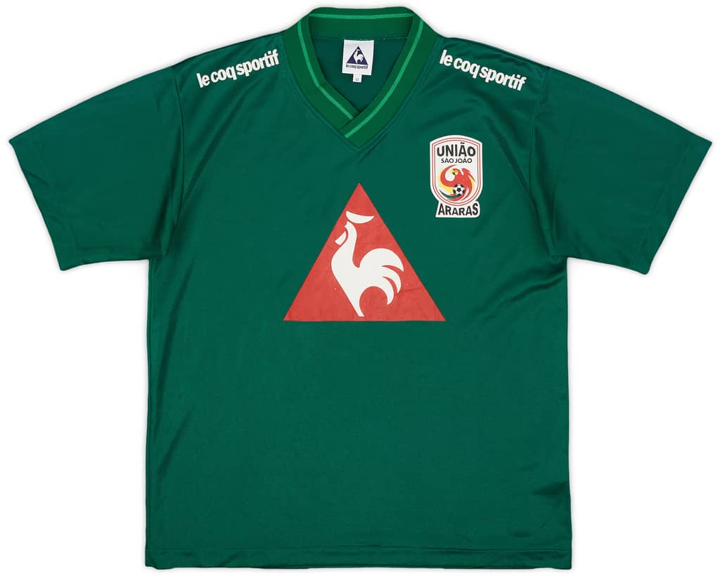1997 Uniao Sao Joao Le Coq Sportif Training Shirt - 8/10 - (M)