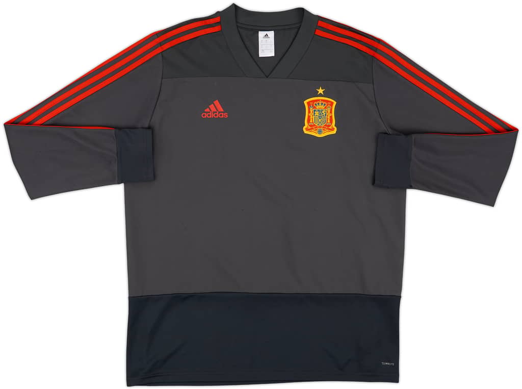 2017-18 Spain adidas Training Top - 8/10 - (XL)
