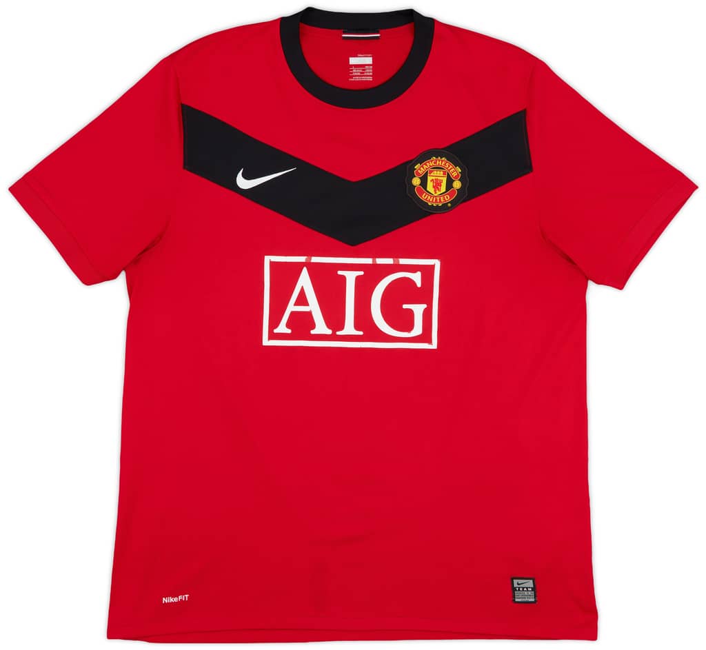 2009-10 Manchester United Home Shirt Rooney #10 - 5/10 - (L)