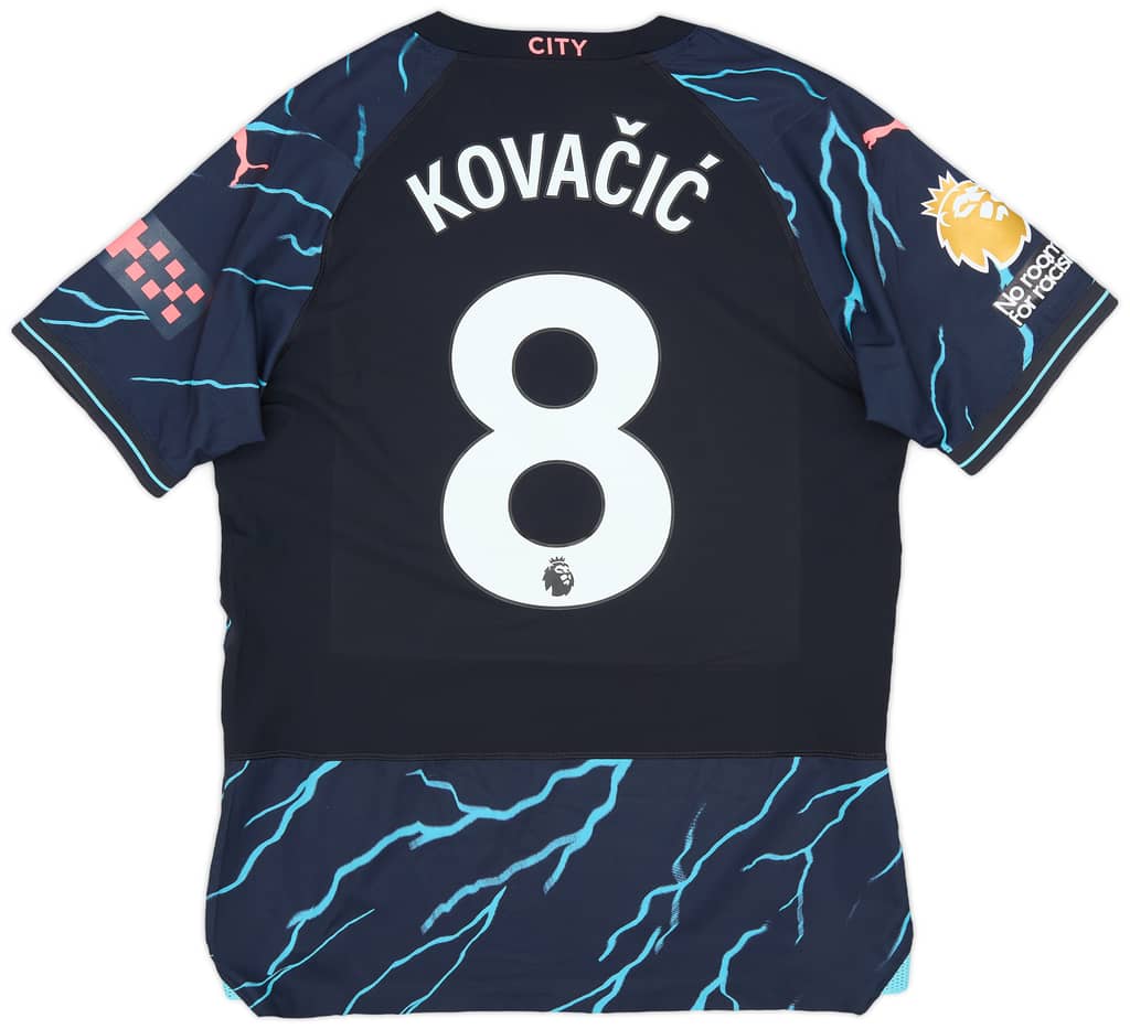 2023-24 Manchester City Match Issue Third Shirt Kovacic #8