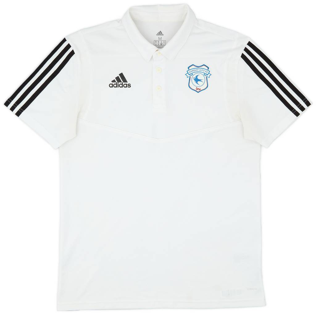 2019-20 Cardiff City adidas Polo Shirt - 9/10 - (M)