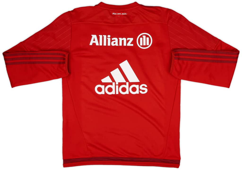 2015-16 Bayern Munich adidas Sweat Top - 9/10 - (S)