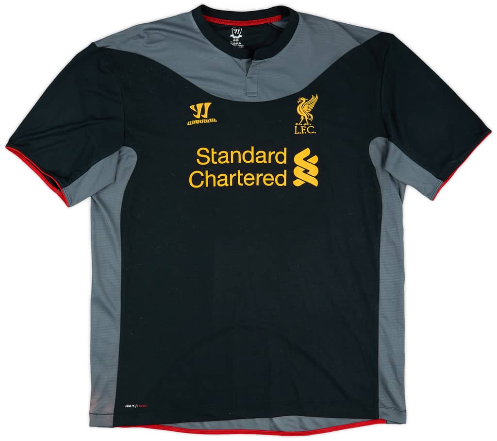 2012-13 Liverpool Away Shirt Gerrard #8 - 6/10 - (3XL)