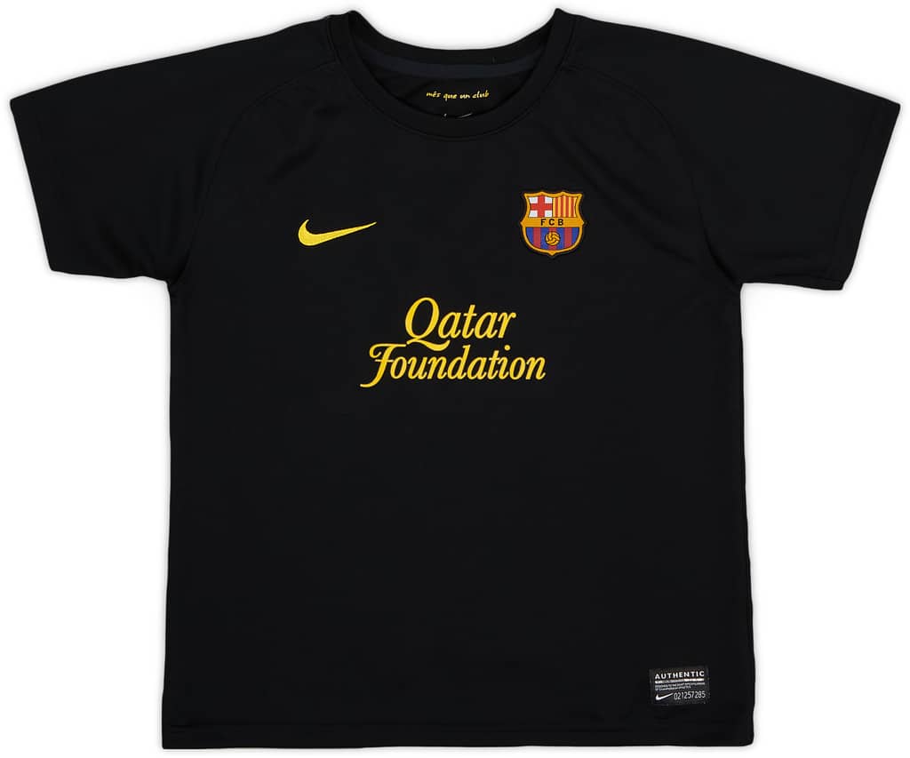 2011-12 Barcelona Away Shirt - 8/10 - (6-7 Years)