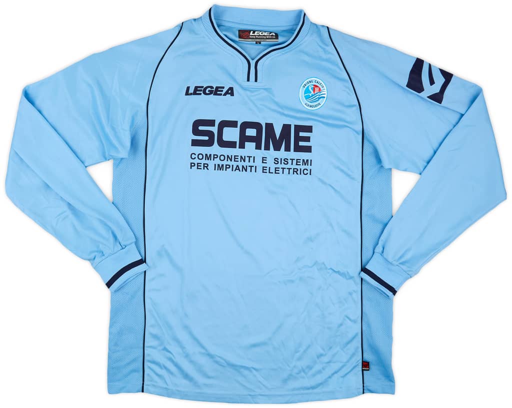 2003-05 Albinoleffe Home L/S Shirt - 9/10 - (L)