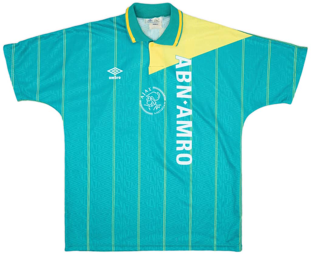 1991-93 Ajax Away Shirt - 9/10 - (XL)