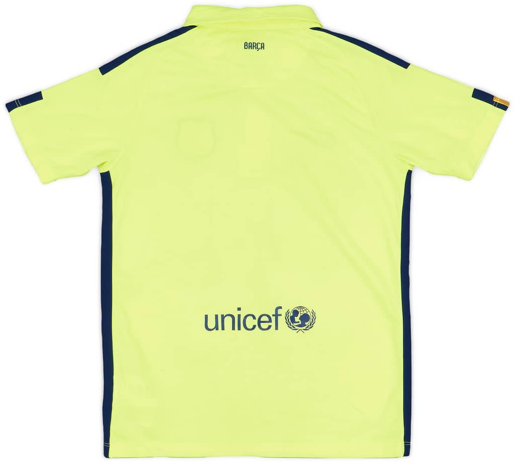 2014-15 Barcelona Third Shirt - 6/10 - (L.Boys)
