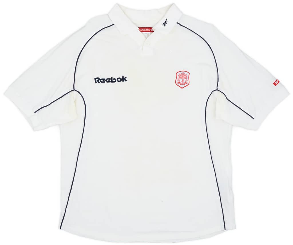 2001-02 Liverpool Reebok Polo Shirt - 6/10 - (XL)