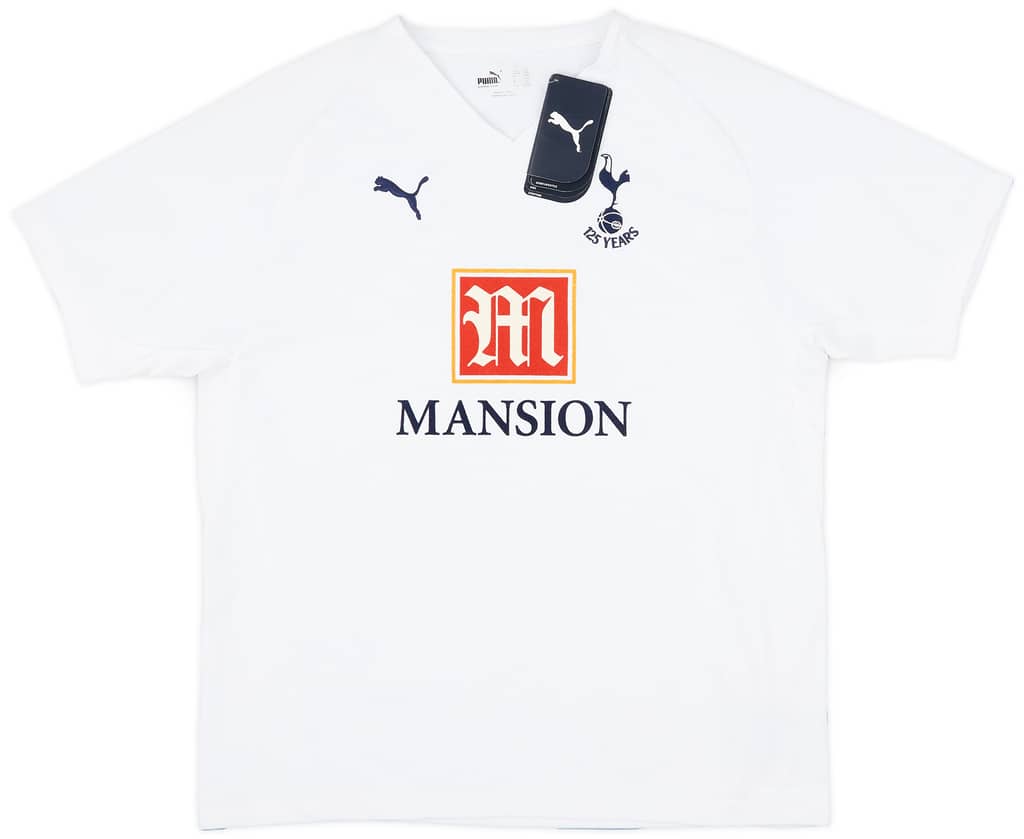 2007-08 Tottenham Home Shirt (L.Boys)