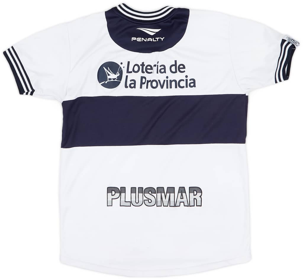 2014-15 Gimnasia y Esgrima La Plata Home Shirt - 6/10 - (XL.Boys)