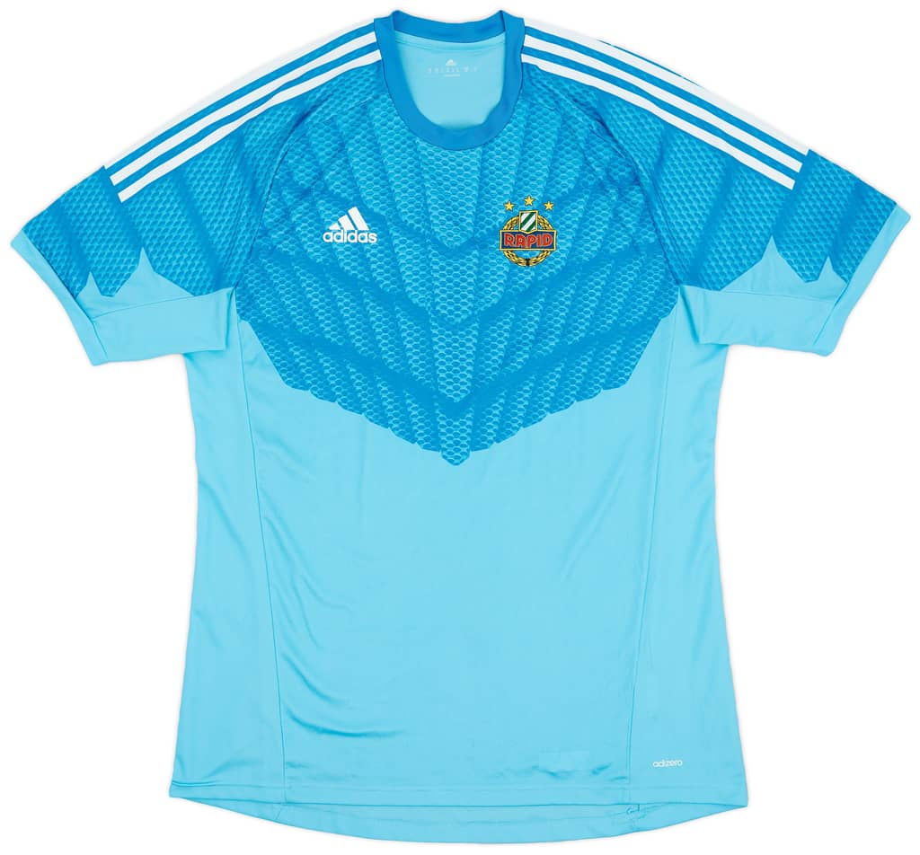 2014-15 Rapid Vienna Player Issue GK Shirt - 9/10 - (XXL)