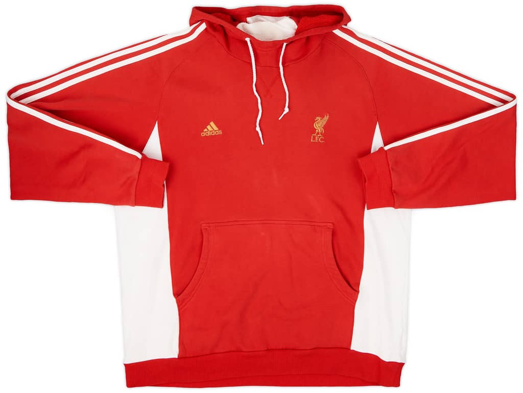 2007-08 Liverpool adidas Sweat Top - 8/10 - (XL)