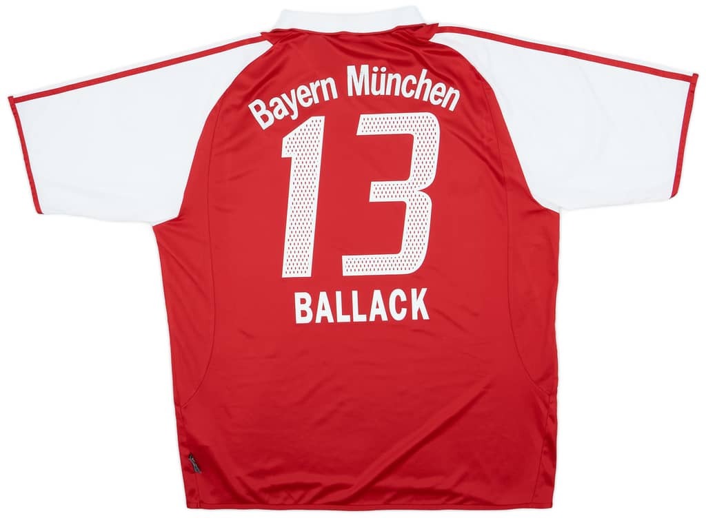 2003-04 Bayern Munich Home Shirt Ballack #13 - 6/10 - (XL)