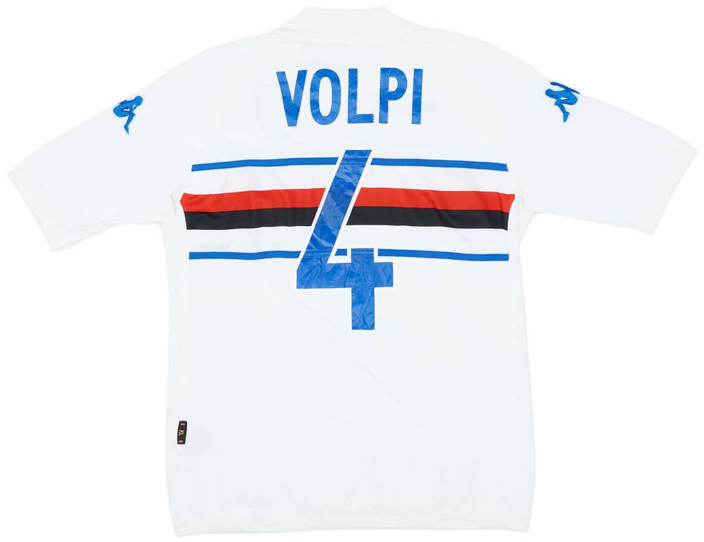 2004-05 Sampdoria Away Shirt Volpi #4 - 7/10 - (XL)