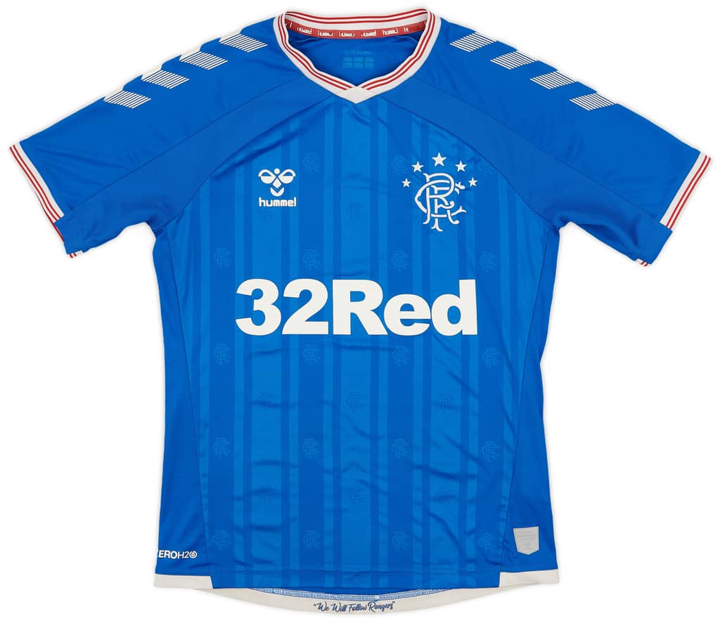 2019-20 Rangers Home Shirt - 8/10 - (S)