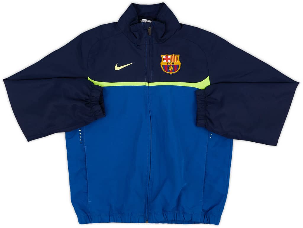 2010-11 Barcelona Nike Track Jacket - 8/10 - (S.Boys)