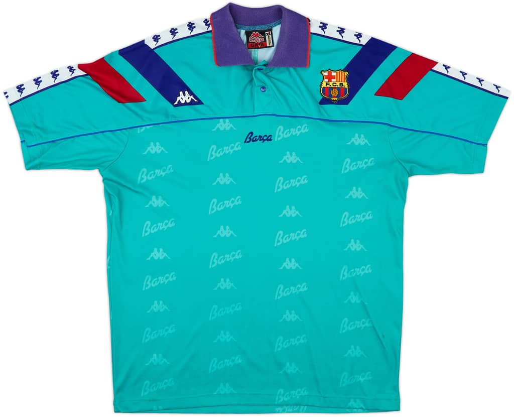 1992-95 Barcelona Away Shirt - 6/10 - (XL)