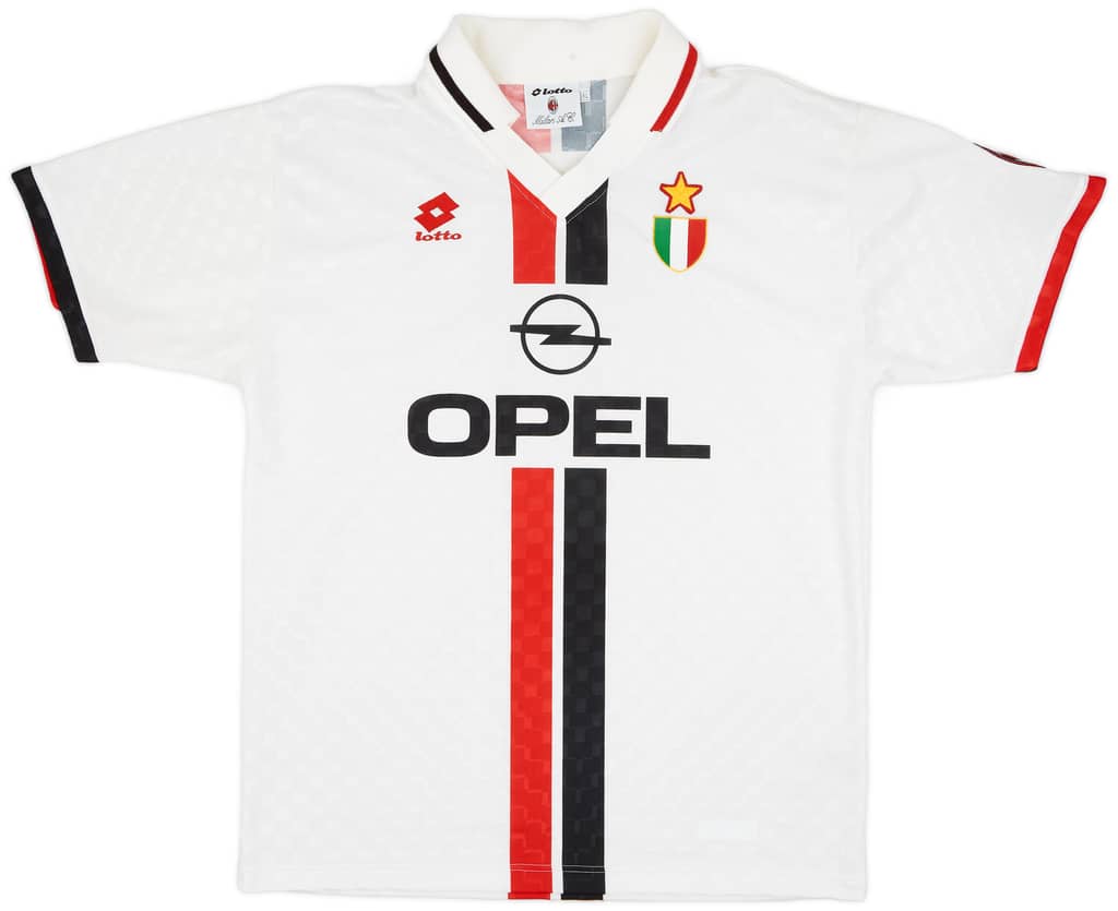 1995-96 AC Milan Away Shirt - 9/10 - (XL)