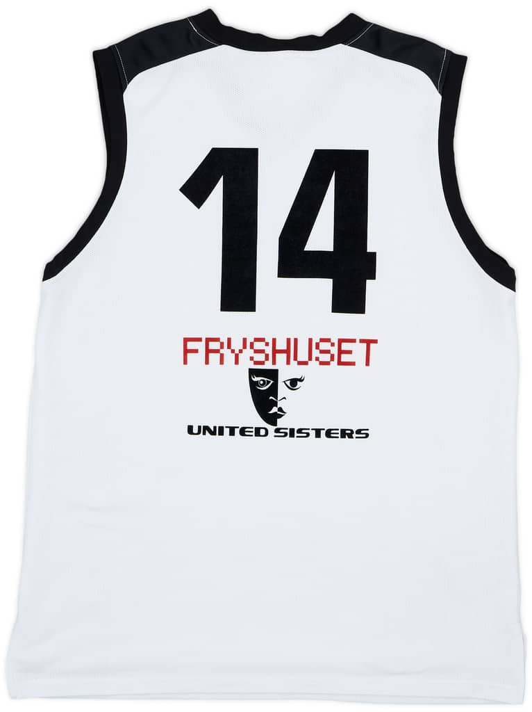 2012-13 08 Stockholm Human Rights #14 AND1 Home Jersey - 9/10 - (L)